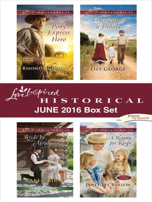 cover image of Harlequin Love Inspired Historical June 2016 Box Set